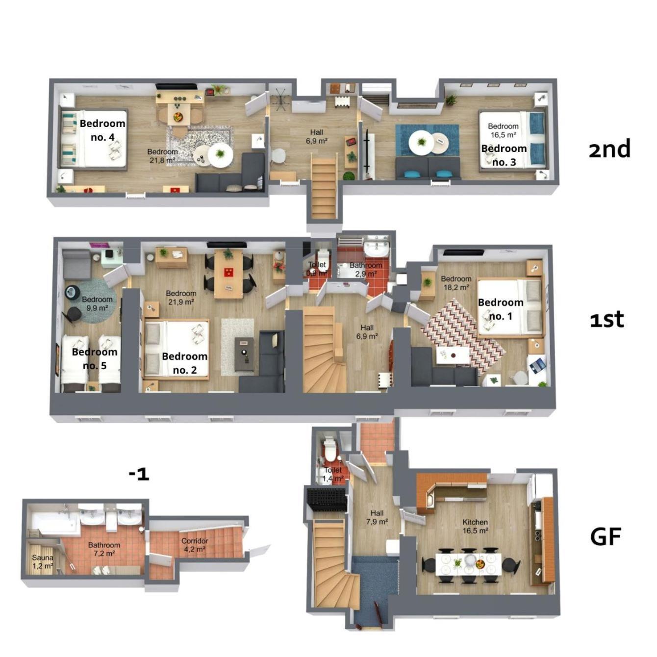 The Bookhouse, 5-Bedroom Residence By Prague Castle מראה חיצוני תמונה